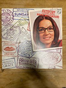 Vintage Vinyl LP Nana Mouskouri Passport 1976
