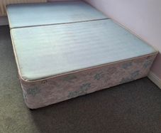 Base of double bed