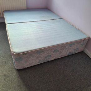 Base of double bed