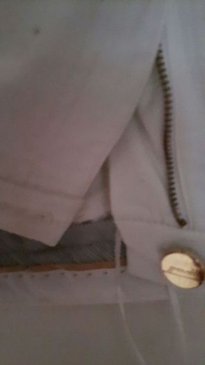 Per una winter white bootleg jeans