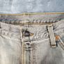 Levi's 507 Jeans Men's W35 L33 Slim Bootcut Gray Light Wash Denim Vintage Image 4