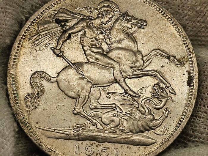 Great Britain 1951 Crown Festival of Britain 5 Shillings