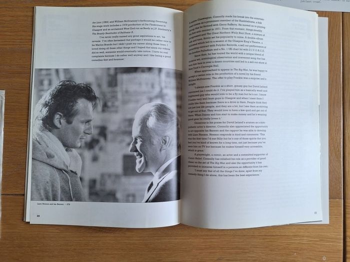 THE BIG MAN Press Kit Liam Neeson, Billy Connolly