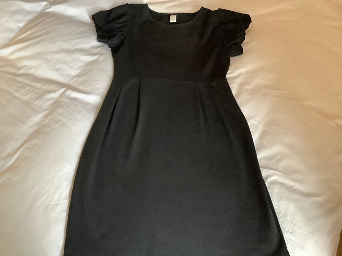 Stunning fit black elegant dress Vila 12