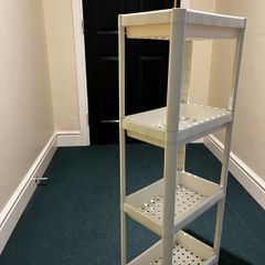 Ikea 4-Tier Plastic Storage Unit Shelving