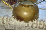 Beautiful Old Copper and Brass Jug,