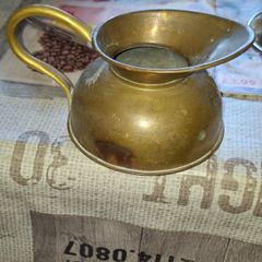 Beautiful Old Copper and Brass Jug,