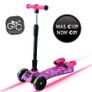 Kids Rocket Smoke Bluetooth Push Scooters Image 2