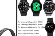 USB Charger Cable For Samsung Galaxy Watch 3 4 5 40mm 44mm Active Charging Dock