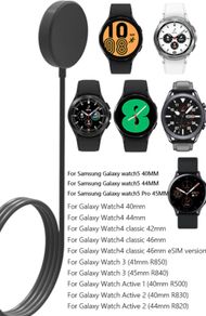 USB Charger Cable For Samsung Galaxy Watch 3 4 5 40mm 44mm Active Charging Dock