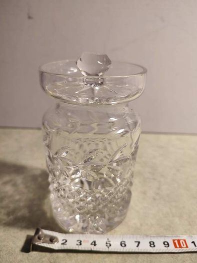 Waterford crystal jam /honey jar .No. 59.