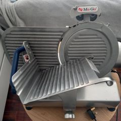 The Ma-Ga 310P2 gravity slicer is a machine I recommend.