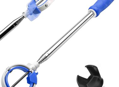 NEW SALE - Golf Ball Retriever for Water Telescopic, 9ft Stainless Ball Retriever Tool Golf with Spring Release-Ready Head and Locking Clip, Golf Gift Golf Accessories for Men