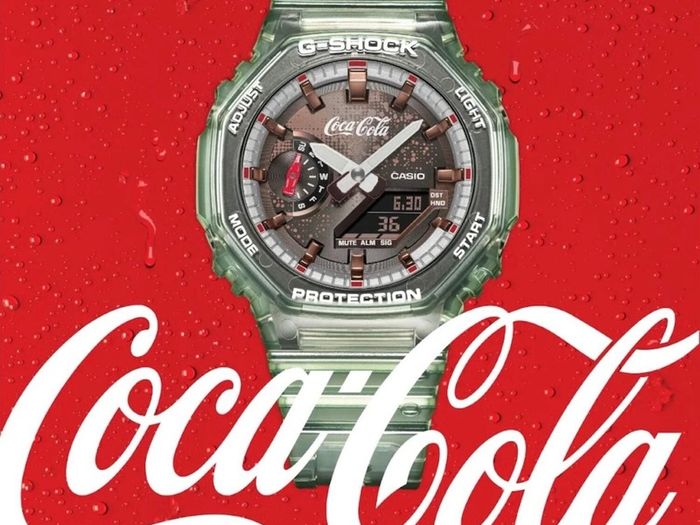 casio gshock Coca Cola