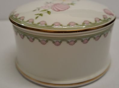 Coalport Canterbury Trinket box