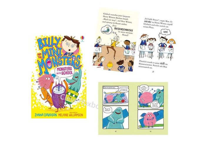Children Books Billy and The Mini Monsters 6 Books Collection Set By Zanna Davidson - Age 5+