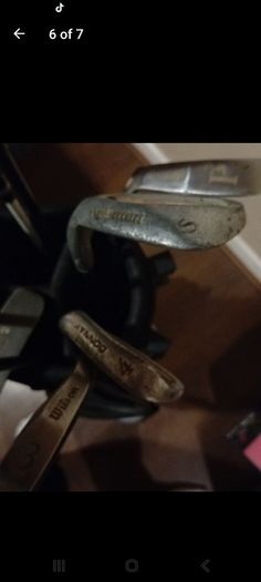 Golf Bag with Used Clubs
