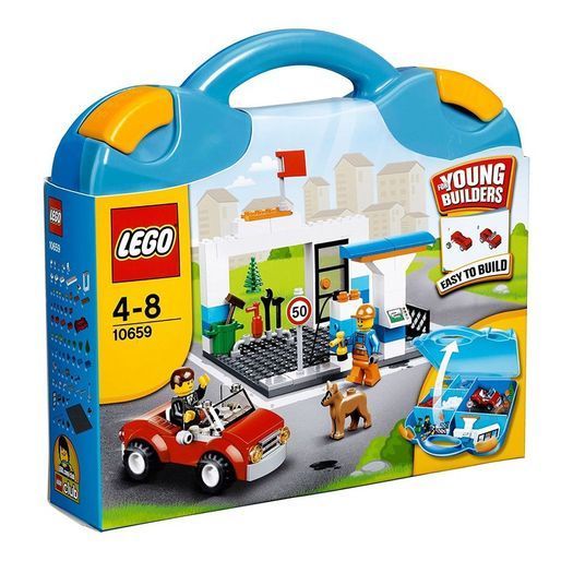 New:  Lego Juniors Vehicle Blue Suitcase 10659