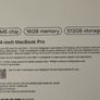 MacBook Pro 14-inch M5 16/512GB (IRISH STOCK) 10 Core CPU and 10 Core GPU Brand New Sealed 1 Year Apple Warranty RECEIPT Image 3