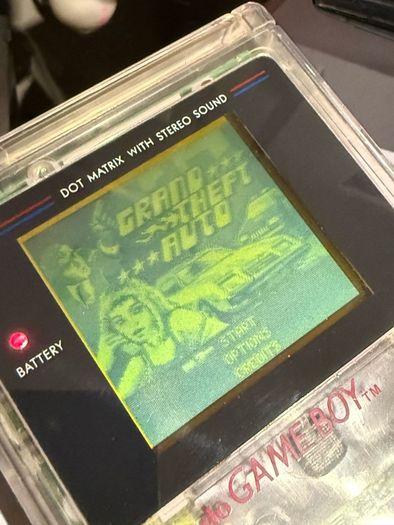 Grand Theft Auto Nintendo Game Boy Color (PAL) Authentic Collectible