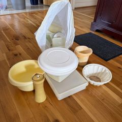 Bag of Vintage Tupperware