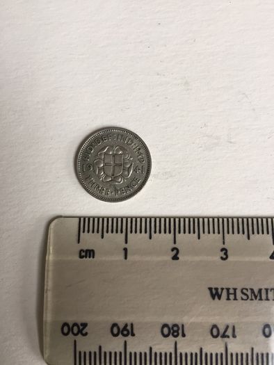 Three pence. George VI. 1941