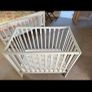 mamas and papas mini cot Image 3