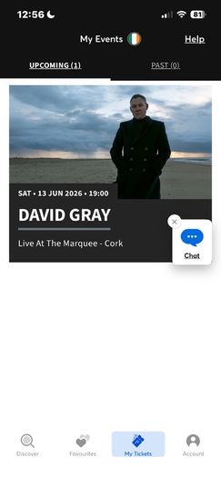 DAVID GRAY Live At The Marquee - Cork June 13