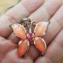 Butterfly Necklace Image 2