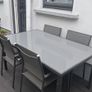 Garden table set with 6 chairs Image 2