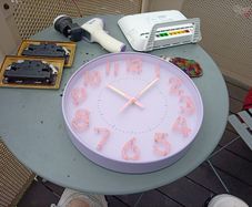 clock for girl room
