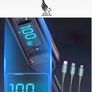 3 In 1 Transparent Super Fast Charging Cable 6A Universal with Type C Usb Micro Image 4