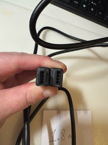 1.8 metre 6 pin Firewire cable