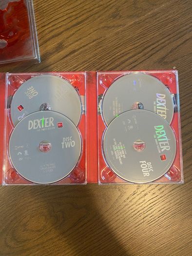 Rare Dexter The Complete Season 3 Dvd Boxset blood Slipcase