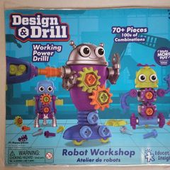 design and drill robot workshop