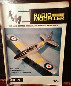 1974. Vintage RM. Radio Modeller Magazine.
