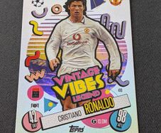 Cristiano Ronaldo Vintage Vibes Legend Topps Match Attax 24/25 #418