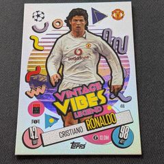 Cristiano Ronaldo Vintage Vibes Legend Topps Match Attax 24/25 #418