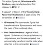 Transformer Power Core Combiners Grimstone with Dinobots Image 4