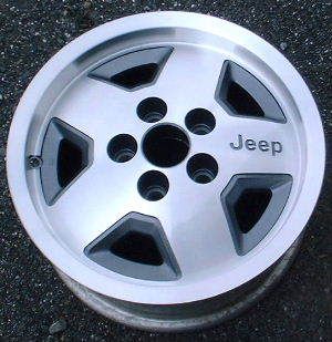 Jeep XJ YJ Wrangler Cherokee 5-Star Alloys