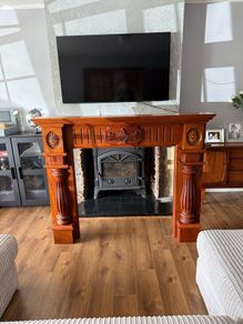 fireplace surround