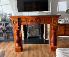 fireplace surround