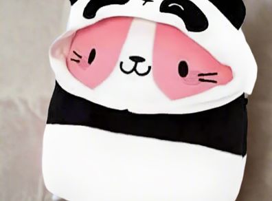 Squishmallows 20cm Joxtine the Cat in Panda Costume Plush