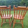 Dining solid wooden chairs Image 2