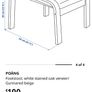 Barely Used IKEA POANG Armchair with Footstool in Dundalk Image 4