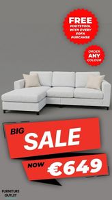 New Corner Sofa + Free Gift