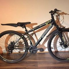 Hi-Fly 29 Mountain Bike  Black/Green 21 Gears