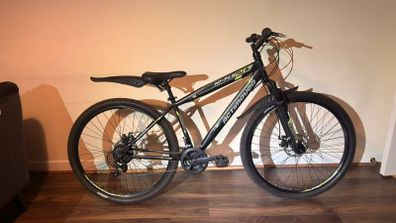 Hi-Fly 29 Mountain Bike  Black/Green 21 Gears