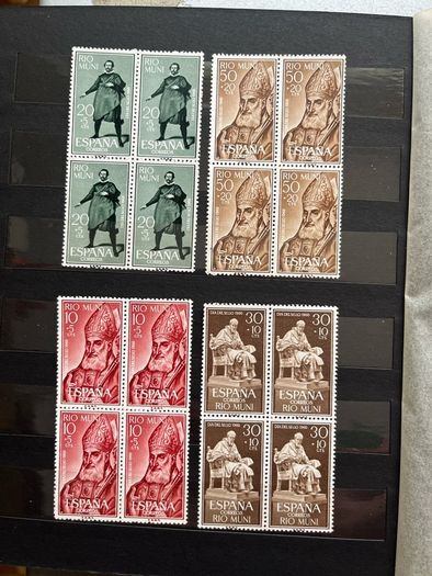SPAIN Colonies album with stamps