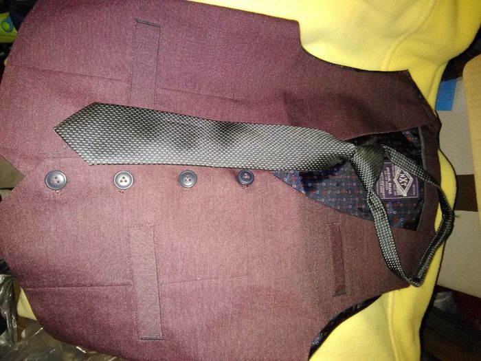 Boys waistcoat and tie set Age 5-6